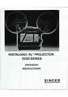 Singer 16 - 2100 Series manual. Camera Instructions.